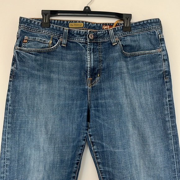 AG Adriano Goldschmied Men's The Protégé Straight Leg Denim Pant Size 38 - Picture 3 of 9
